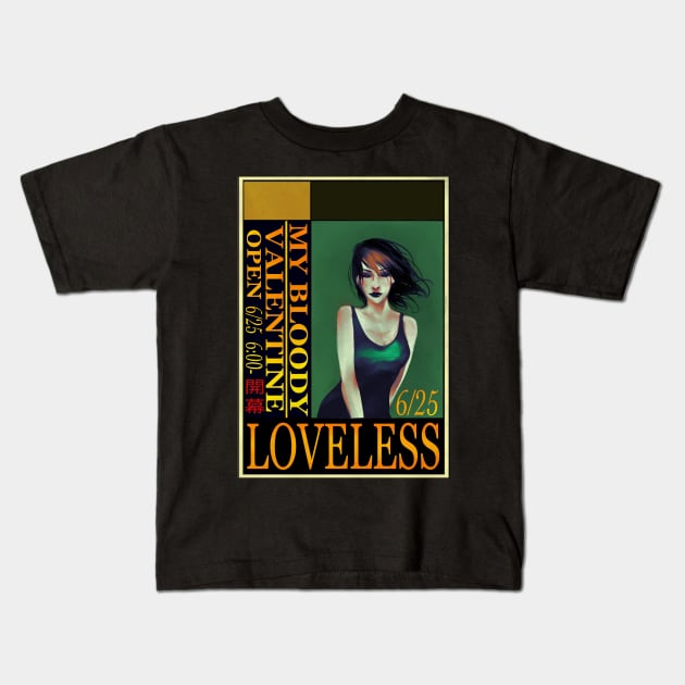 LOVELESS Kids T-Shirt by Saoghal